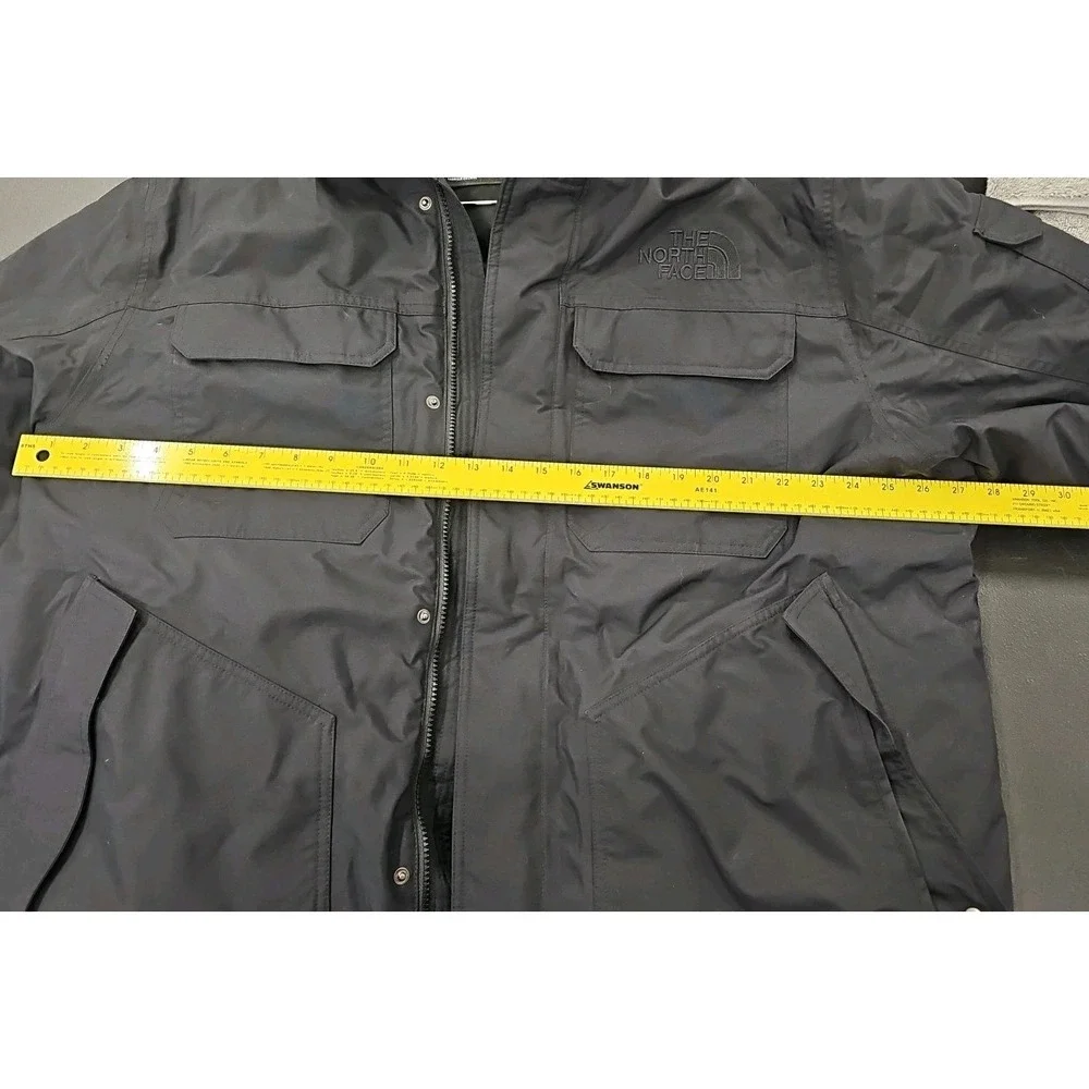 Mens The North Face Gotham III 550-Down Warm Insulated Winter Jacket - Black XXL